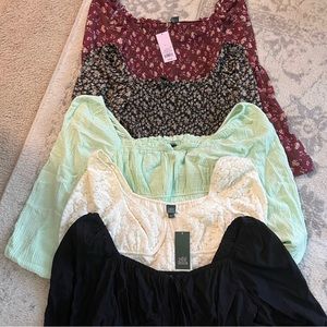 Wild Fable Tops and Bodysuit